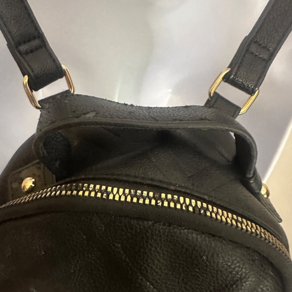 Betsey Johnson Doggy Bag Small Vegan Leather Backpack 8x7x4\
